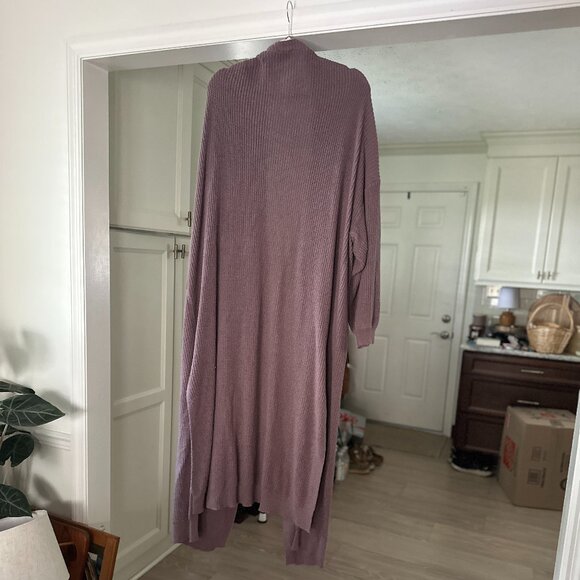 Arula Purple Cardigan Sweater Plus Size 2XL (B) - Picture 4 of 4